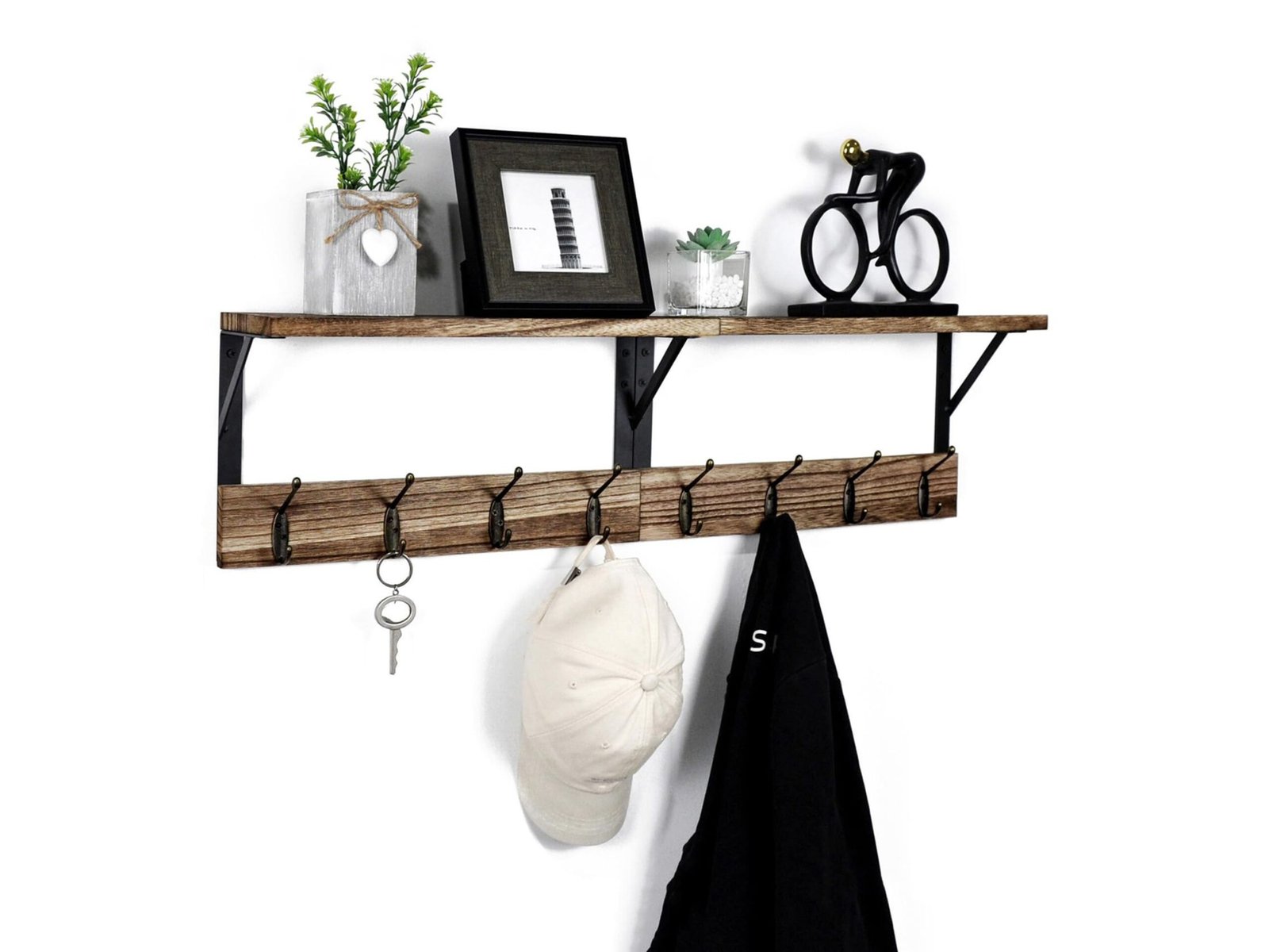 Coat rack entryway