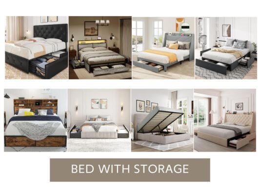 Bed with Storage